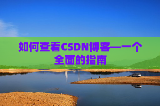 如何查看CSDN博客—一个全面的指南